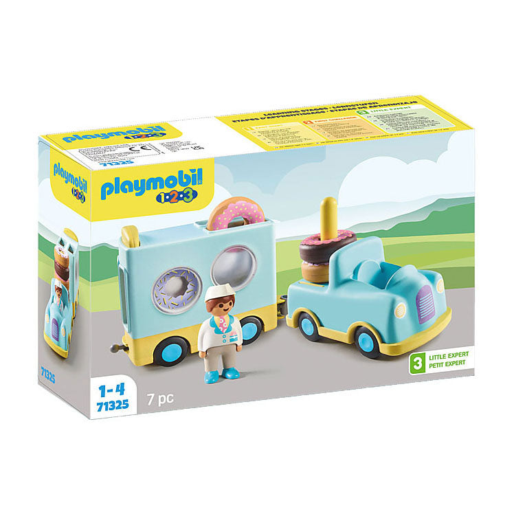 Load image into Gallery viewer, Playmobil Junior Donut truck 71325