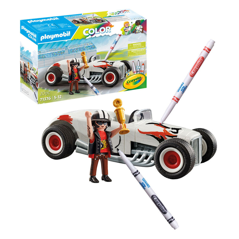 Load image into Gallery viewer, Playmobil Color Racewagen 71376