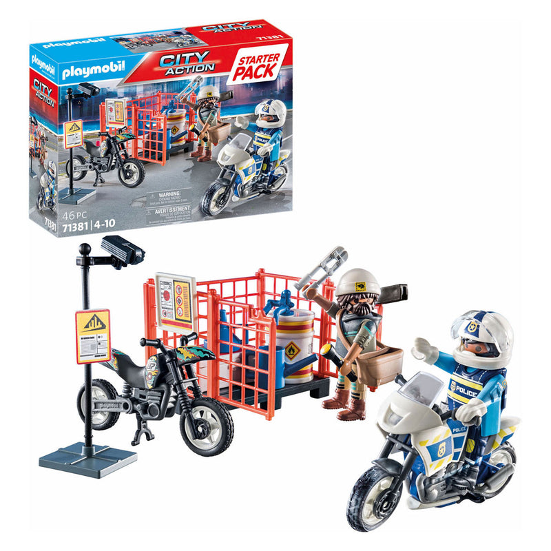 Load image into Gallery viewer, Playmobil City Action Starterpack Politie 71381