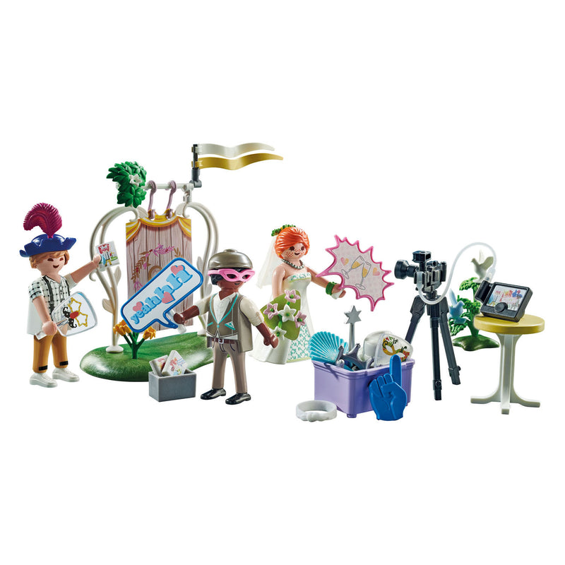 Load image into Gallery viewer, Playmobil city life bruidspaar met camera promo pack - 71367