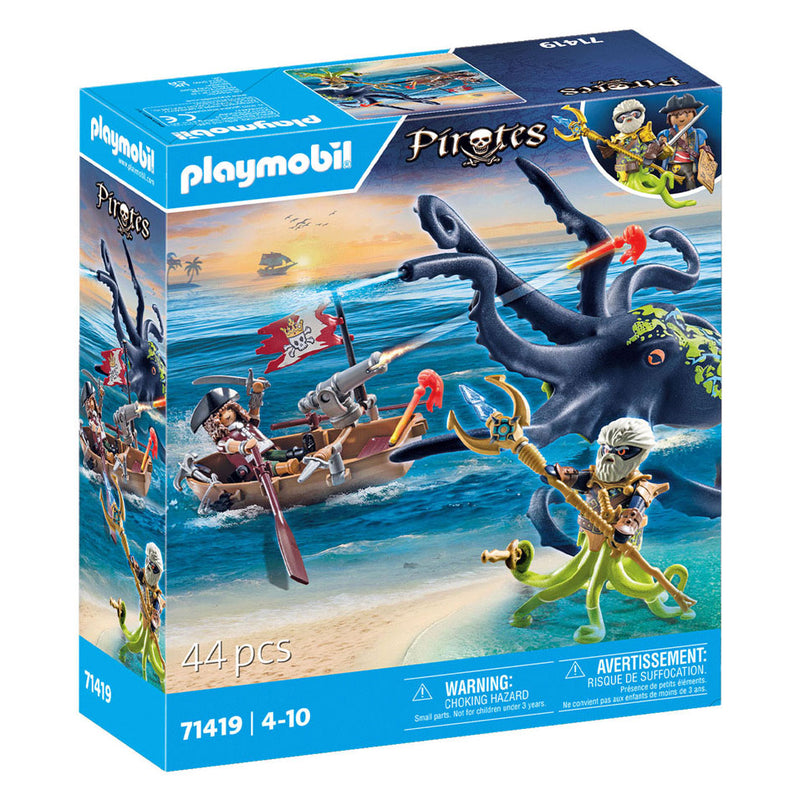 Chargez l'image dans la visionneuse de la galerie, Playmobil pirates gevecht tegen de reuzenoctopus - 71419