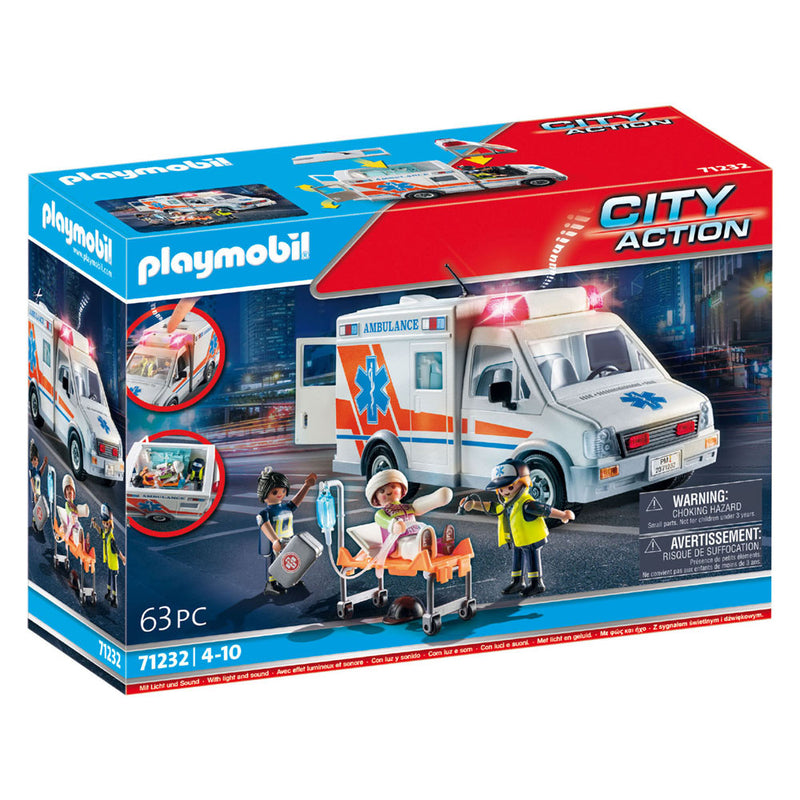 Load image into Gallery viewer, Playmobil City Life Promo Ambulance 71232