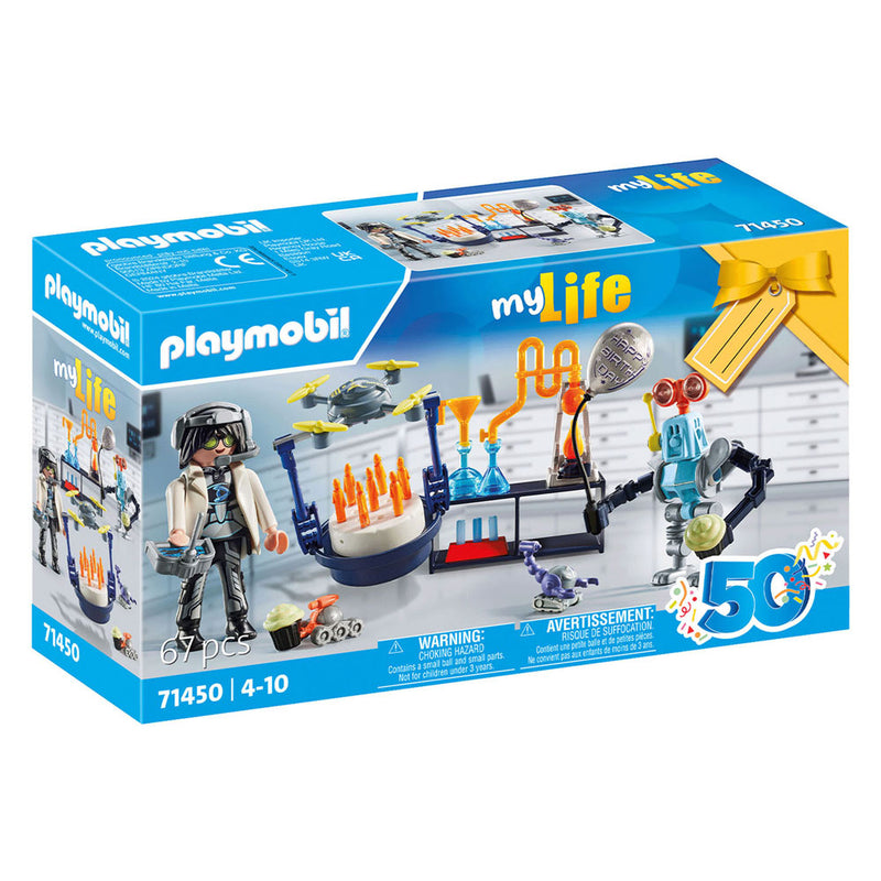 Load image into Gallery viewer, PLAYMOBIL My Life Onderzoekers met Robots 71450