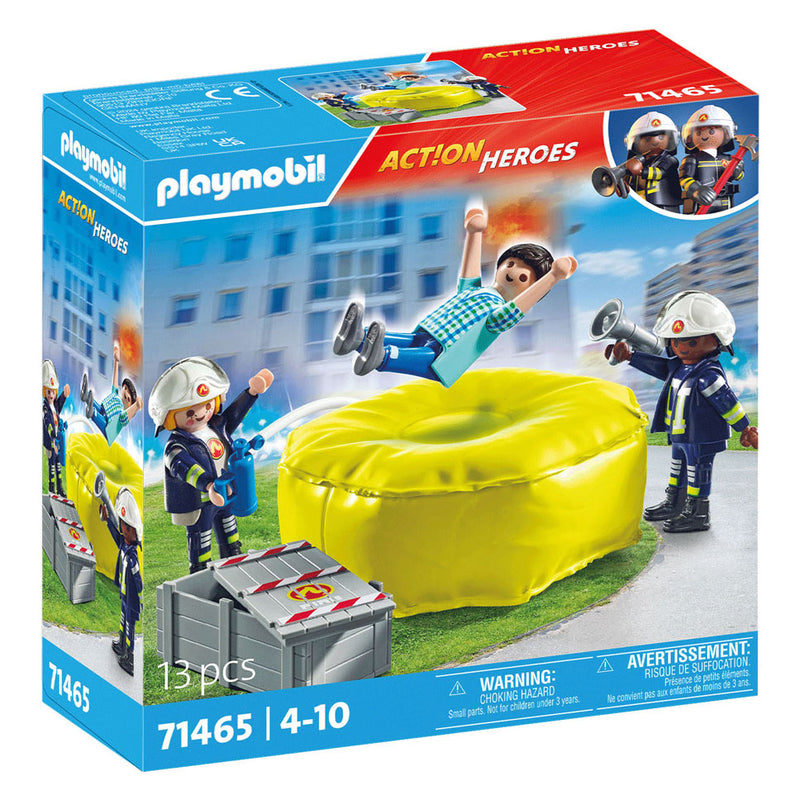 Chargez l'image dans la visionneuse de la galerie, Playmobil action heroes brandweerlieden met luchtkussens - 71465