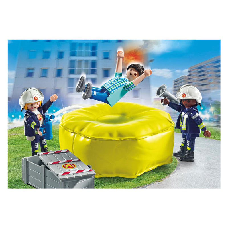 Chargez l'image dans la visionneuse de la galerie, Playmobil action heroes brandweerlieden met luchtkussens - 71465