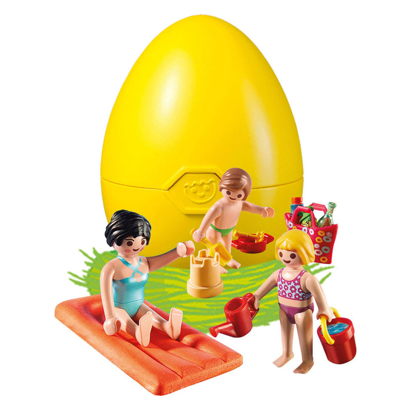 Load image into Gallery viewer, Playmobil familieplezier moeder en kinderen in ei - 4941