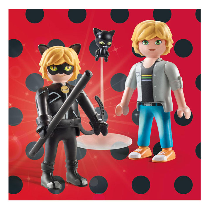 Afbeelding laden in galerijviewer, Playmobil miraulous miraculous: adrien cat noir - 71337