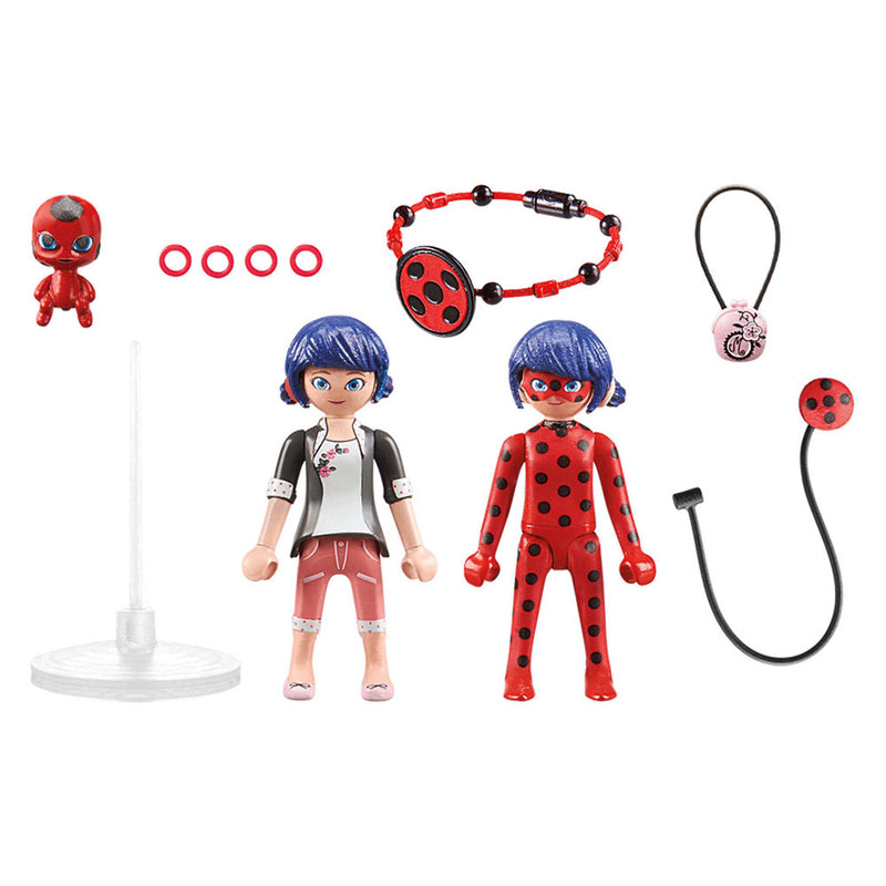 Afbeelding laden in galerijviewer, Playmobil miraulous miraculous: marinette ladybug - 71336