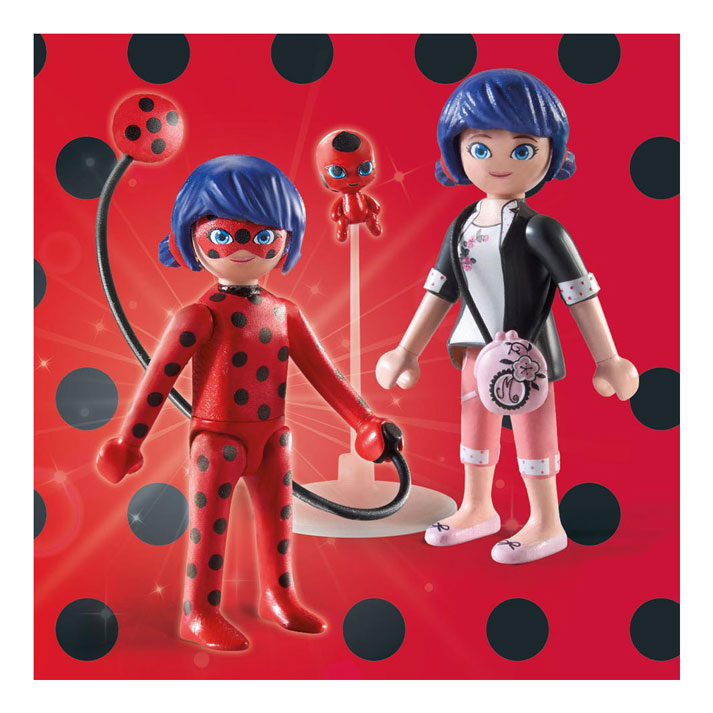 Afbeelding laden in galerijviewer, Playmobil miraulous miraculous: marinette ladybug - 71336
