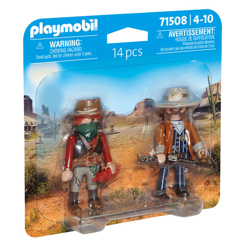 Load image into Gallery viewer, Playmobil Bandieten en Sheriffs 71508