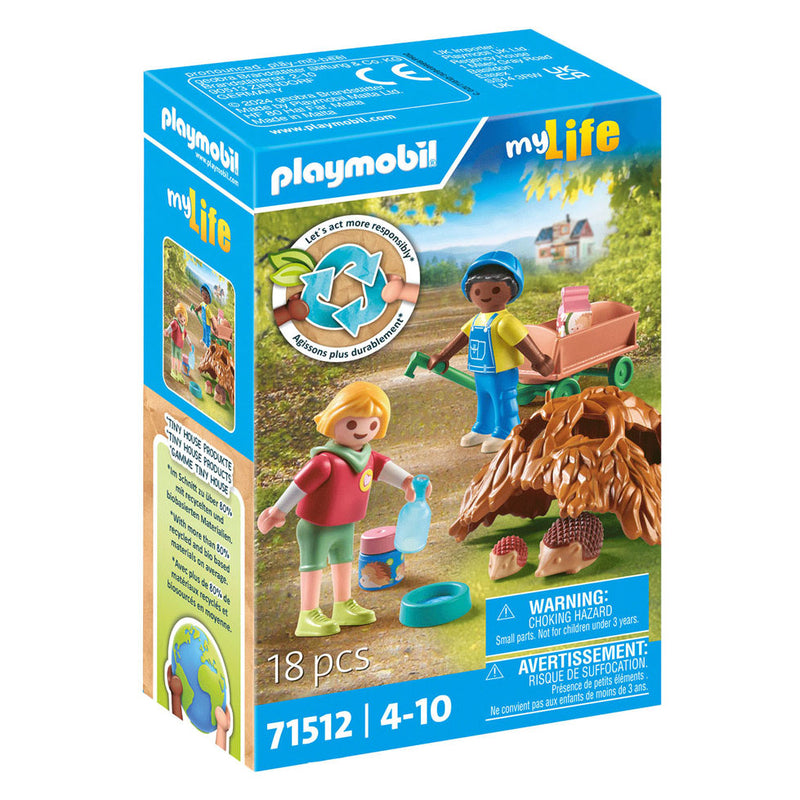 Chargez l'image dans la visionneuse de la galerie, Playmobil my life zorgen voor de egelfamilie - 71512