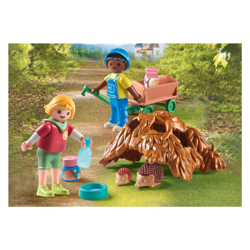 Chargez l'image dans la visionneuse de la galerie, Playmobil my life zorgen voor de egelfamilie - 71512