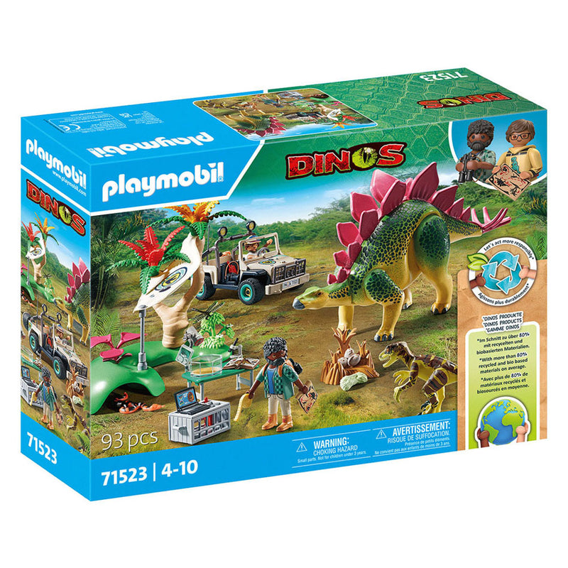 Afbeelding laden in galerijviewer, Playmobil dinos onderzoeksstation met dinosaurussen - 71523