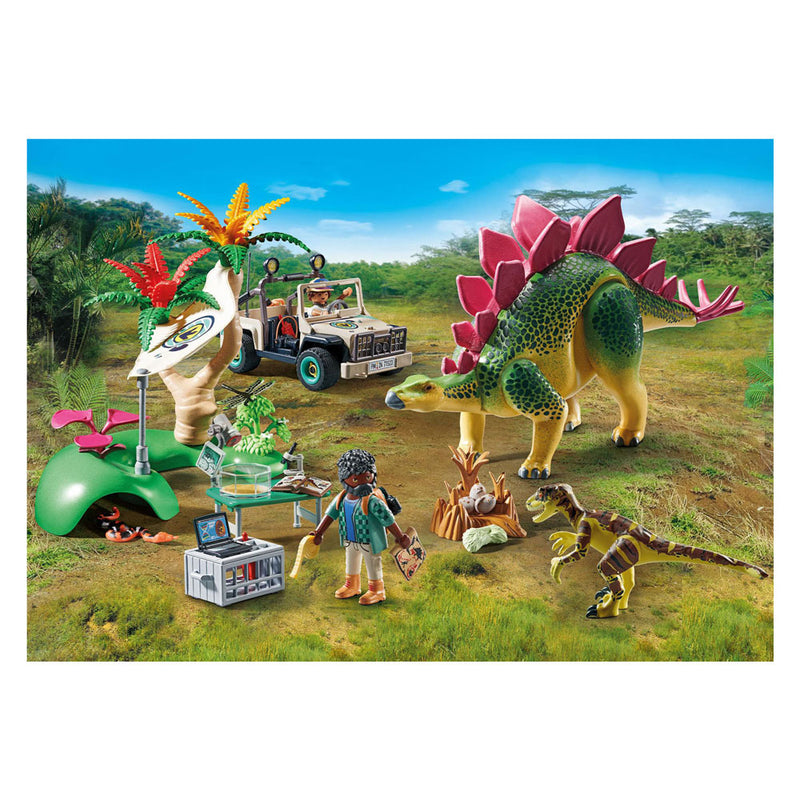 Afbeelding laden in galerijviewer, Playmobil dinos onderzoeksstation met dinosaurussen - 71523