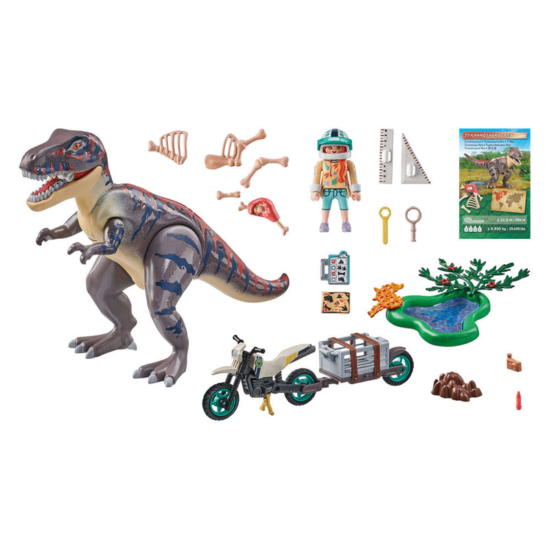 Afbeelding laden in galerijviewer, Playmobil dinos t-rex sporenonderzoek - 71524