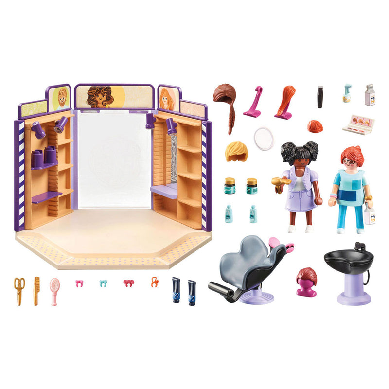 Chargez l'image dans la visionneuse de la galerie, Playmobil my life kapsalon - 71535