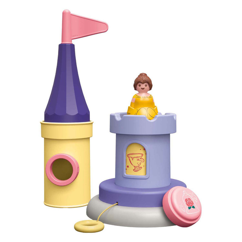 Load image into Gallery viewer, Playmobil junior disney belle's speeltoren met melodie - 71458