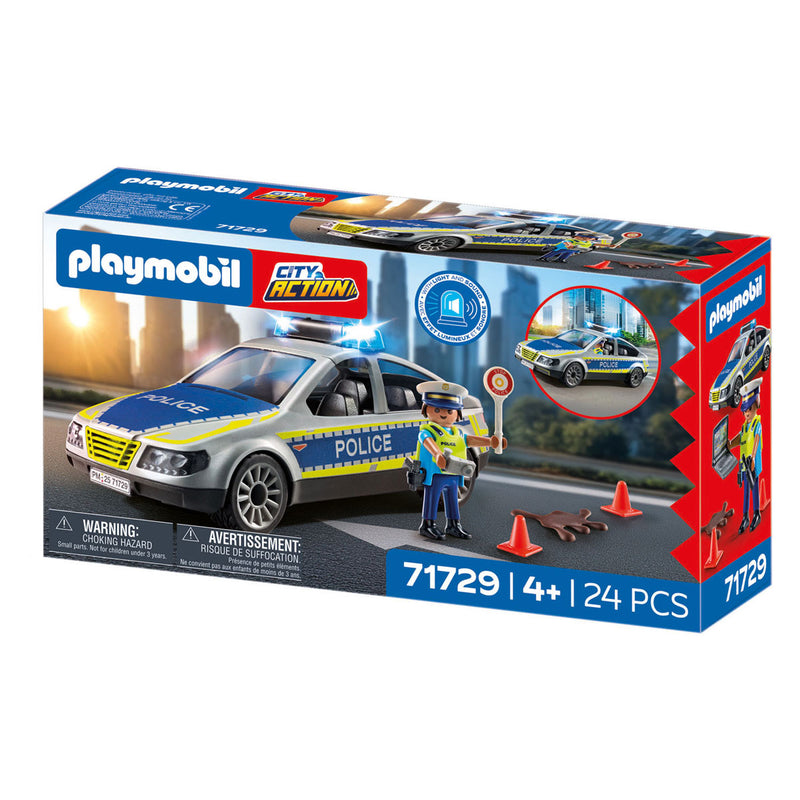 Afbeelding laden in galerijviewer, Playmobil action heroes politie patrouille auto 24dlg - 71729