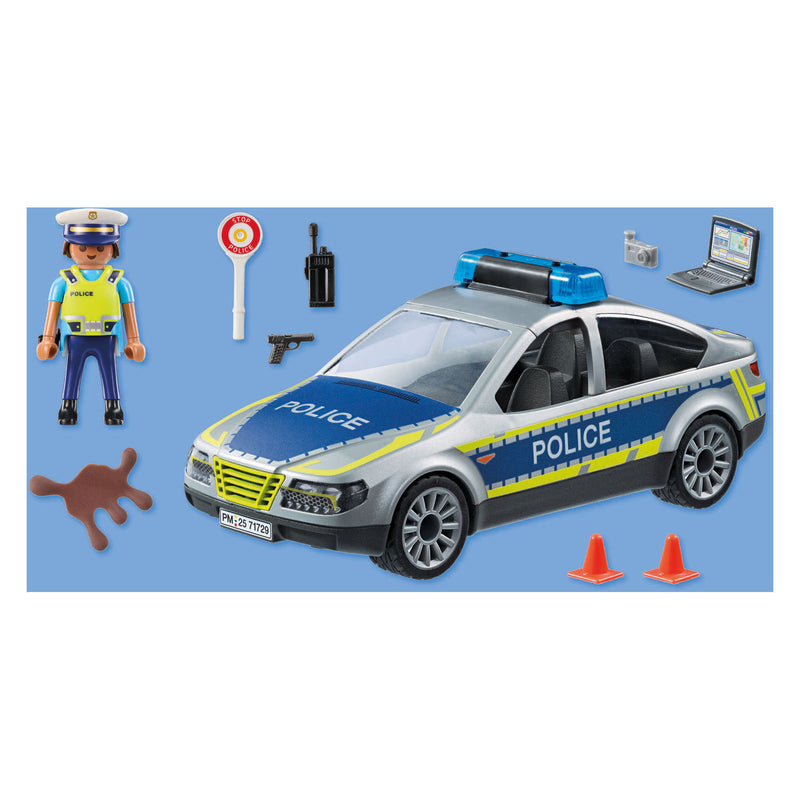 Afbeelding laden in galerijviewer, Playmobil action heroes politie patrouille auto 24dlg - 71729