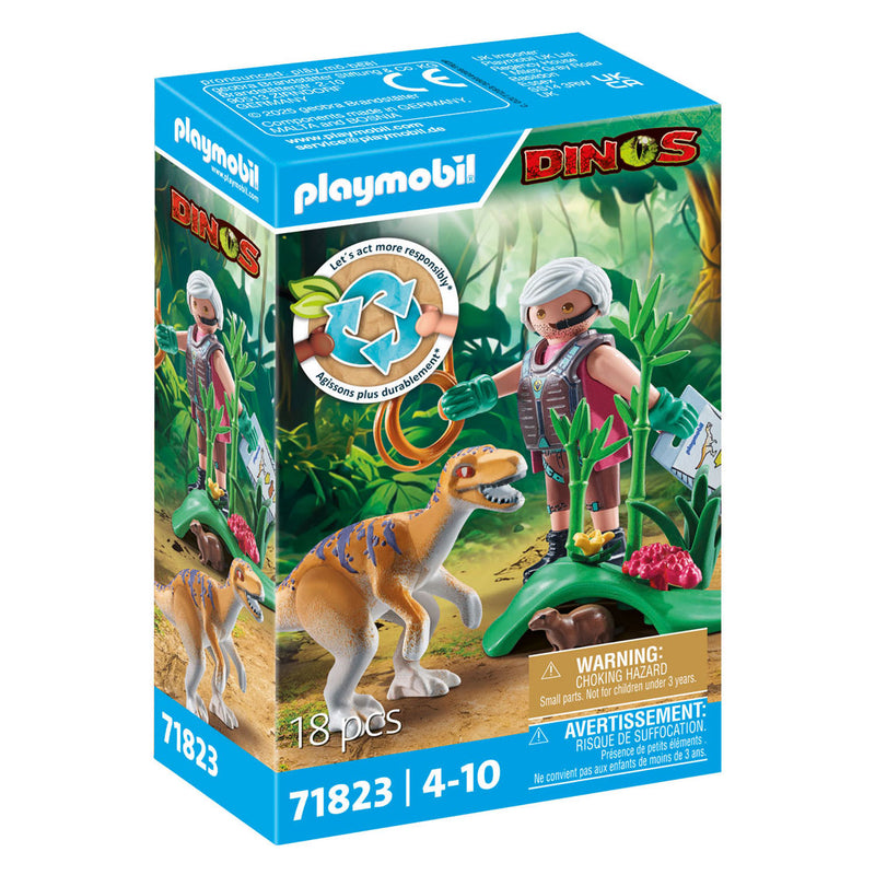 Chargez l'image dans la visionneuse de la galerie, Playmobil dinos velociraptor - 71823