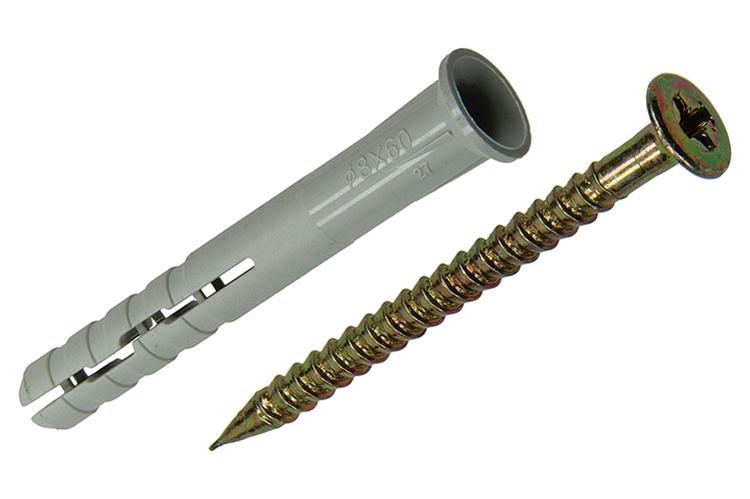 Afbeelding laden in galerijviewer, Mack 1019928 - nylon nagelplug polyamide 8 st 8 x 60 mm | 5 stuks