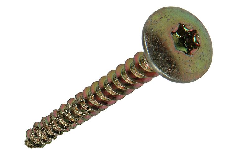 Afbeelding laden in galerijviewer, Mack 1019972 - luikschroef geel verzinkt 6,0 x 50 mm 8st | 5 stuks