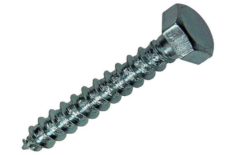 Afbeelding laden in galerijviewer, Mack 1018049 - houtdraadbout staal verzinkt 20 st 8 x 50 mm | 5 stuks
