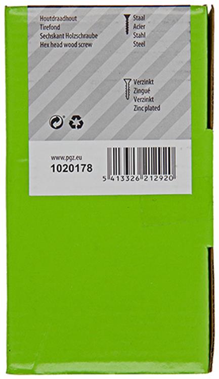 Afbeelding laden in galerijviewer, Mack 1020178 - houtdraadbout verzinkt 40 st 8 x 80 mm | 3 stuks