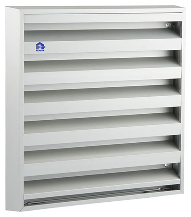 Afbeelding laden in galerijviewer, Renson 1006235 - muurrooster opbouw 431 alu f1 225x225mm | 2 stuks