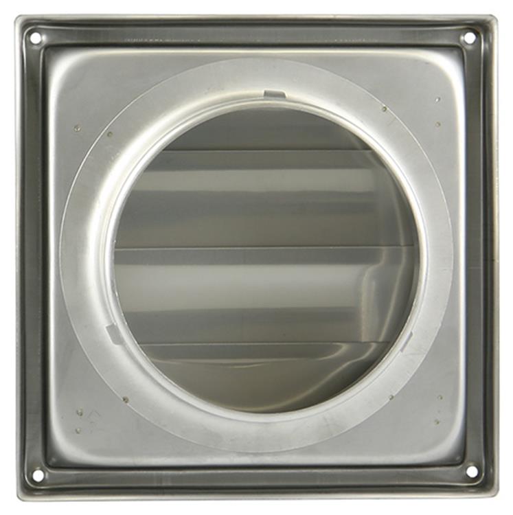 Afbeelding laden in galerijviewer, Renson 1006273 - dampkaprooster inbouw 633 inox ø125 | 2 stuks