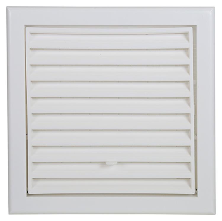Cargue la imagen en el visor de la galería, Renson 1006740 - rooster pvc 732 wit 154x154mm | 1 stuks