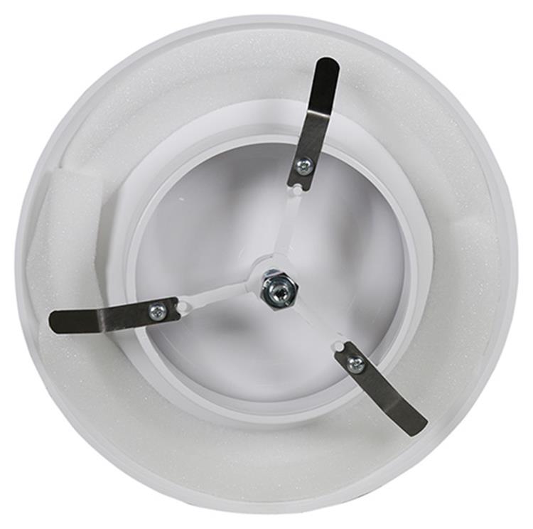 Cargue la imagen en el visor de la galería, Renson 1006745 - afz.ventiel pvc736 wit ø100 | 1 stuks