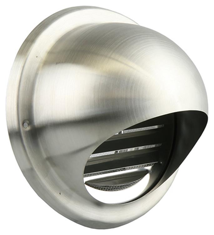 Afbeelding laden in galerijviewer, Renson 1006276 - bolrooster inbouw 638 inox ø125 | 2 stuks