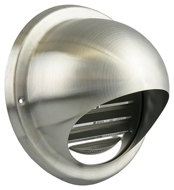 Afbeelding laden in galerijviewer, Renson 1006277 - bolrooster inbouw 638 inox ø150 | 2 stuks