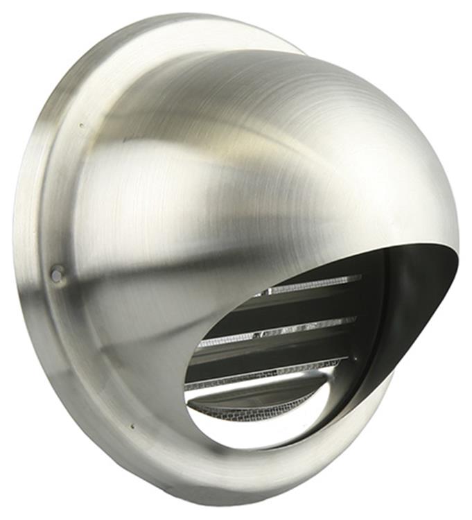 Afbeelding laden in galerijviewer, Renson 1006275 - bolrooster inbouw 638 inox ø100 | 2 stuks