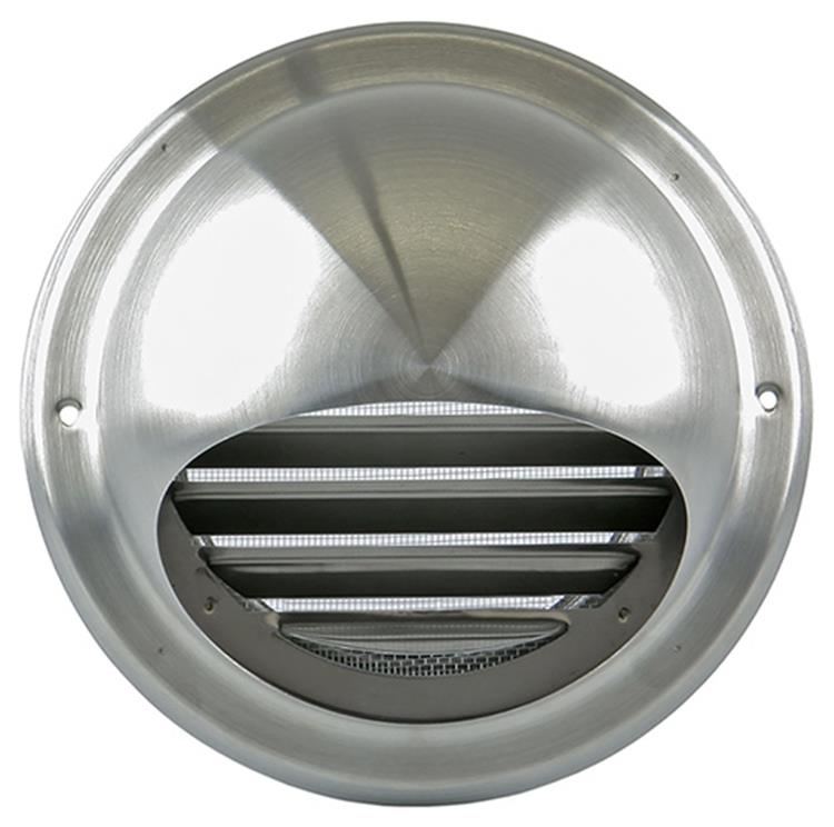Afbeelding laden in galerijviewer, Renson 1006275 - bolrooster inbouw 638 inox ø100 | 2 stuks