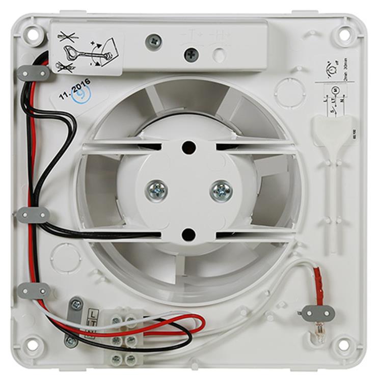 Afbeelding laden in galerijviewer, Renson 1006445 - mechanische ventilator met timer 7201t wit ø 100 | 2 stuks