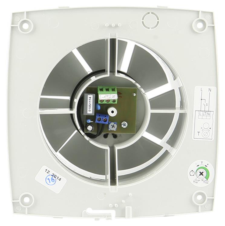 Afbeelding laden in galerijviewer, Renson 1006449 - mechanische ventilator met timer 7212t grijs ø 125 | 1 stuks