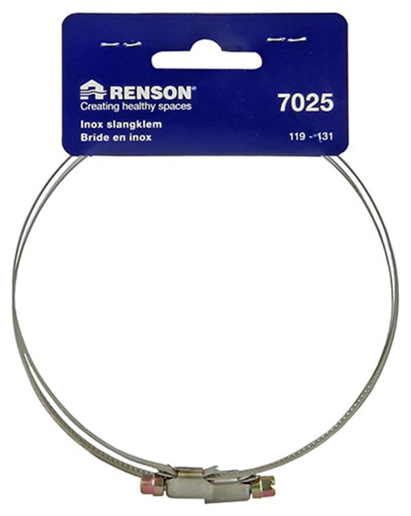 Afbeelding laden in galerijviewer, Renson 1006421 - set 2 st.inox slangklemmen 7025 dia 95-105 | 5 stuks