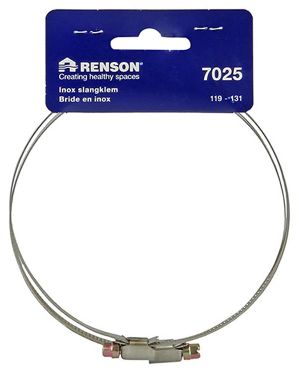Afbeelding laden in galerijviewer, Renson 1006422 - set 2 st.inox slangklemmen 7025 dia 119-131 | 5 stuks