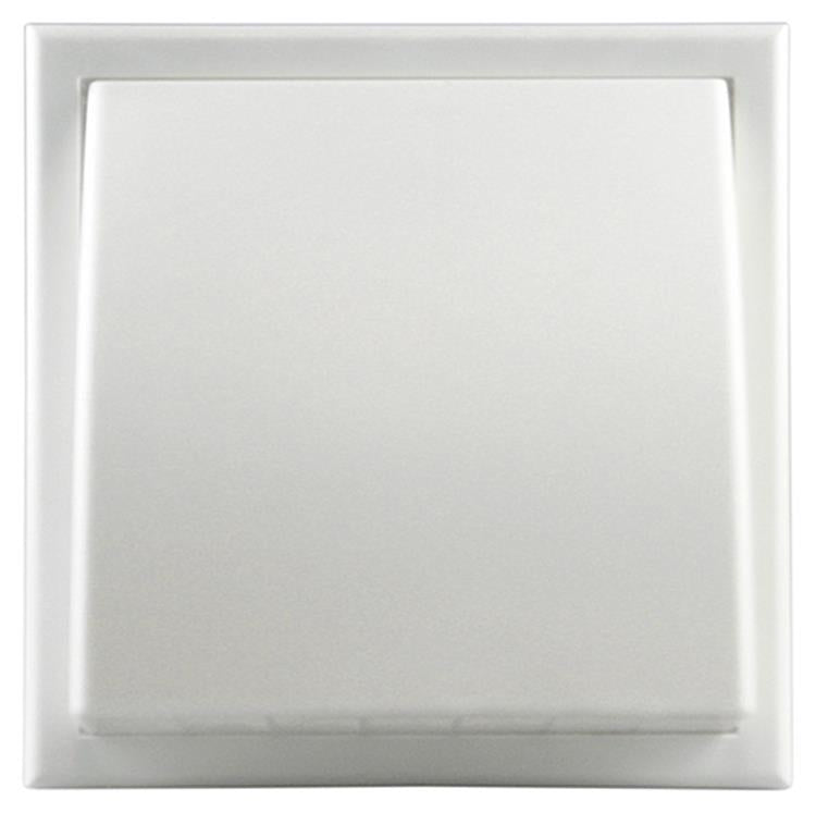 Afbeelding laden in galerijviewer, Renson 1006383 - dampkaprooster 1 klep 741 dia pvc ral 9010 ø100-130 | 2 stuks