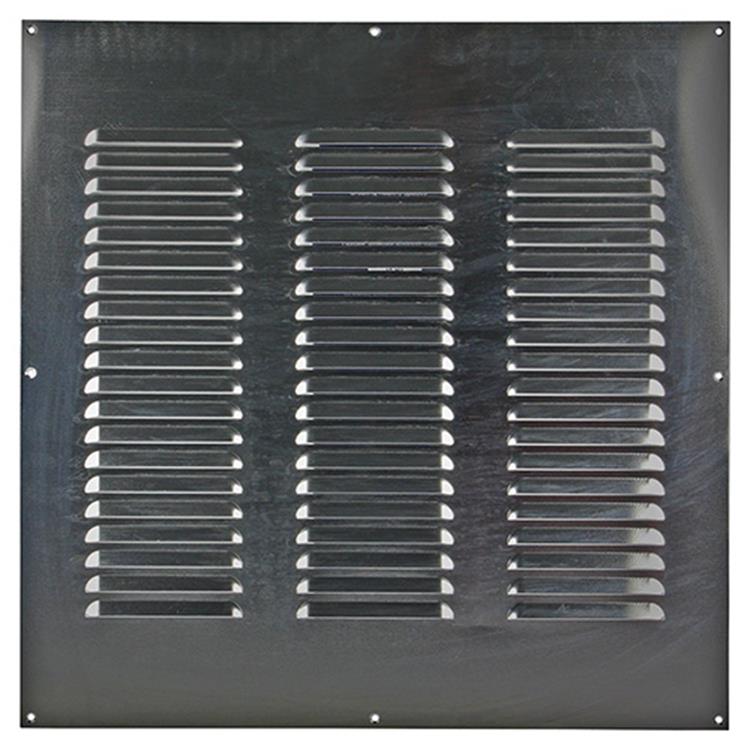 Afbeelding laden in galerijviewer, Renson 1006321 - schoepenrooster vlak alu f1 500x500mm | 5 stuks
