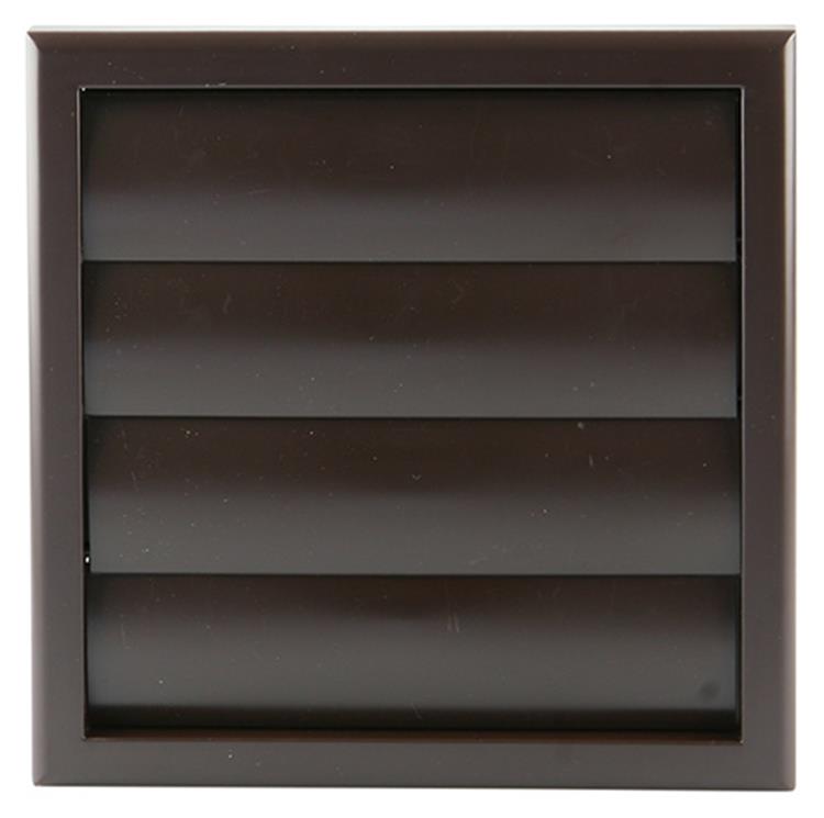 Afbeelding laden in galerijviewer, Renson 1006386 - dampkaprooster 4 klep 742 dia pvc ral 8019 ø100-130 | 2 stuks