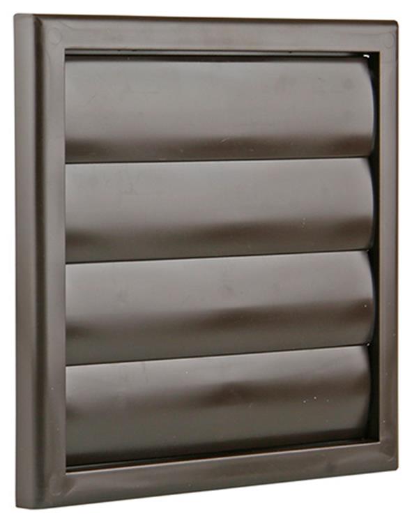 Afbeelding laden in galerijviewer, Renson 1006375 - dampkaprooster opbouw 733 pvc ral 8019 187x187mm | 2 stuks