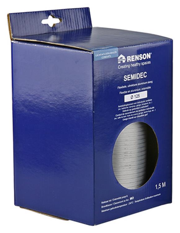Afbeelding laden in galerijviewer, Renson 1006200 - alu flexibel dia 125 1500 mm | 2 stuks