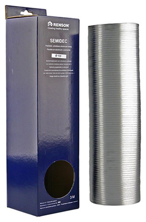 Afbeelding laden in galerijviewer, Renson 1006197 - alu flexibel dia 100 3000 mm | 2 stuks