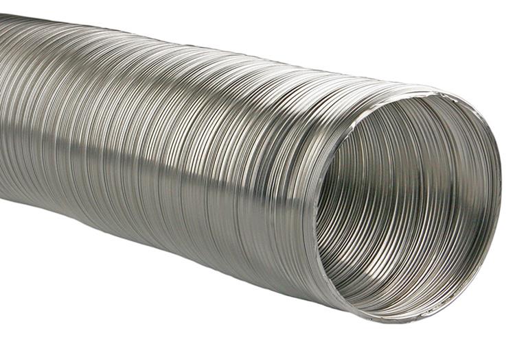 Afbeelding laden in galerijviewer, Renson 1006201 - alu flexibel dia 125 3000 mm | 2 stuks