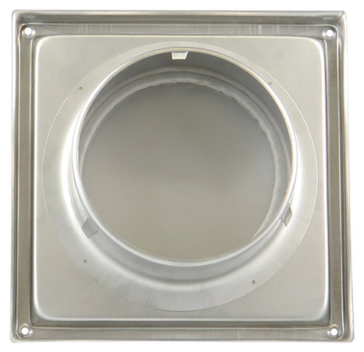 Afbeelding laden in galerijviewer, Renson 1006332 - dampkaprooster 641 inox ø 100 | 2 stuks