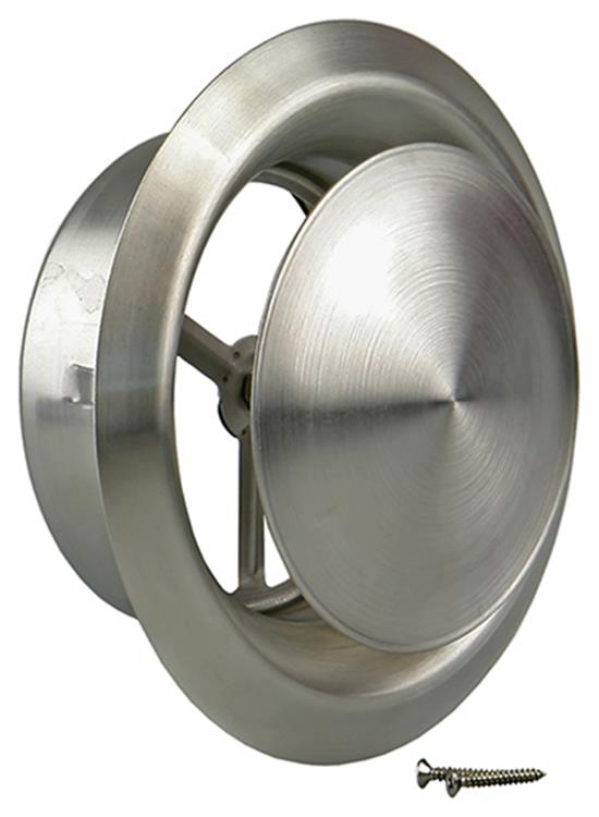 Laden Sie das Bild in Galerie -Viewer, Renson 1006329 - afzuigventiel inbouw 636 inox ø 100 | 2 stuks
