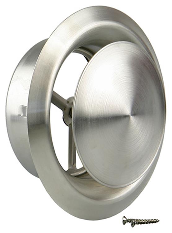 Laden Sie das Bild in Galerie -Viewer, Renson 1006331 - afzuigventiel inbouw 636 inox ø 150 | 2 stuks